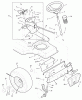 Murray 387000x00A - 38" Lawn Tractor (2003) Listas de piezas de repuesto y dibujos Steering