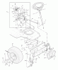 Murray 387000x92A - B&S/ 38" Lawn Tractor (2003) (Walmart) Listas de piezas de repuesto y dibujos Steering