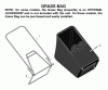 Murray 22265x8J - Scotts 22" Walk-Behind Mower (2004) (Home Depot) Ricambi Bag Assembly