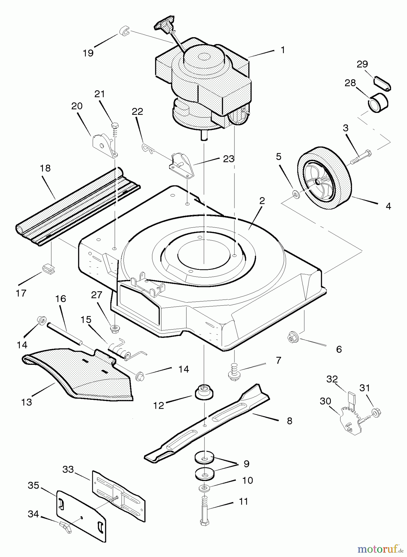  Murray Rasenmäher 22275x192B - B&S/Murray 22