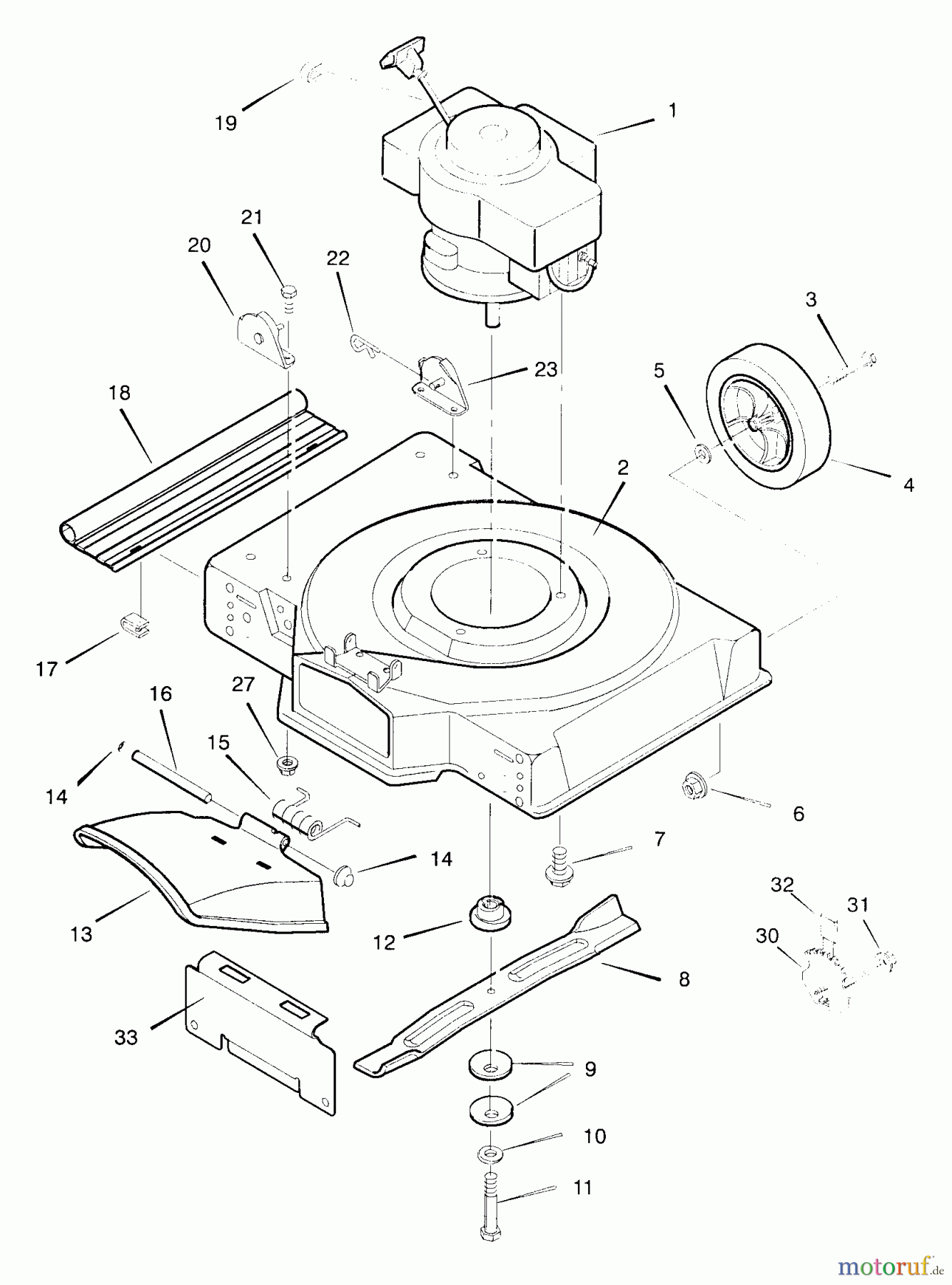  Murray Rasenmäher 22275x83A - B&S/Murray 22