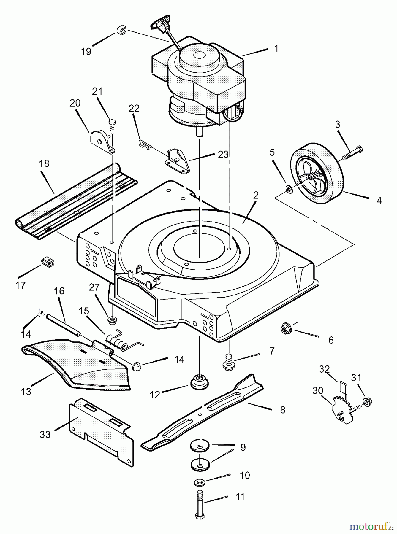  Murray Rasenmäher 22295x192A - B&S/Murray 22
