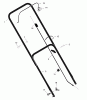 Murray 22315x8D - Scotts 22" Walk-Behind Mower (2002) (Home Depot) Ricambi Handle Assembly