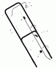 Murray 225110x48A - B&S/ 22" Walk-Behind Mower (2003) (Mills) Ricambi Handle Assembly
