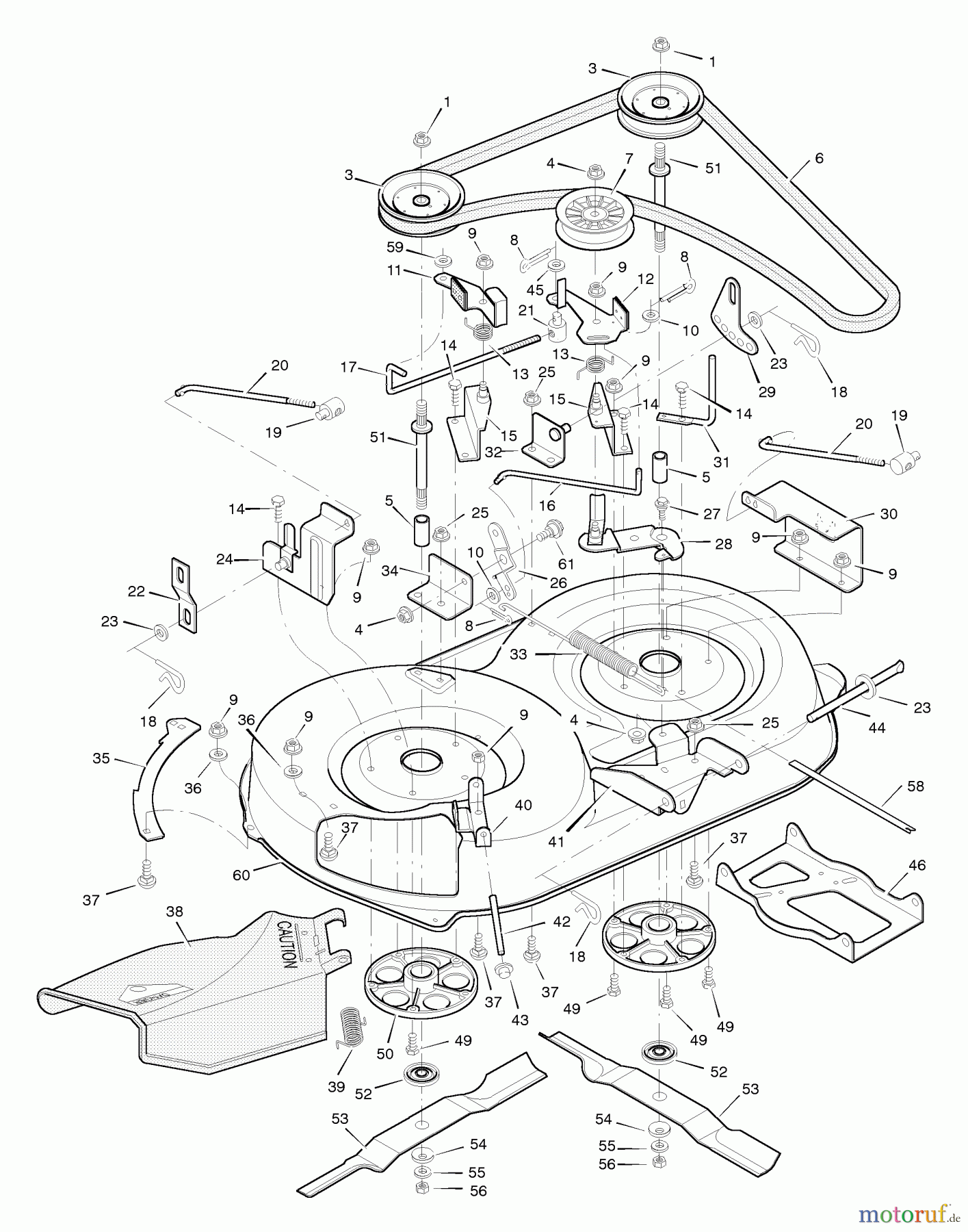  Murray Rasen- und Gartentraktoren 38702x7B - Scotts 38