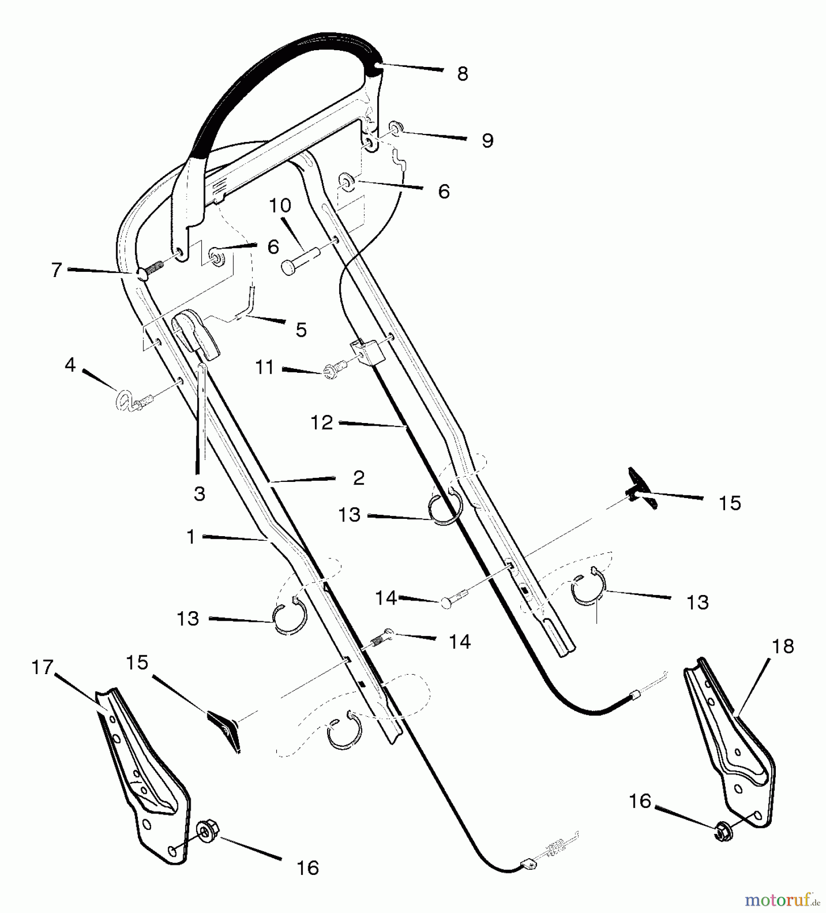  Murray Rasenmäher 22636x8A - Scotts 22