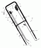 Murray 22645x92A - B&S/ 22" Walk-Behind Mower (1998) (Walmart) Ricambi Handle Assembly