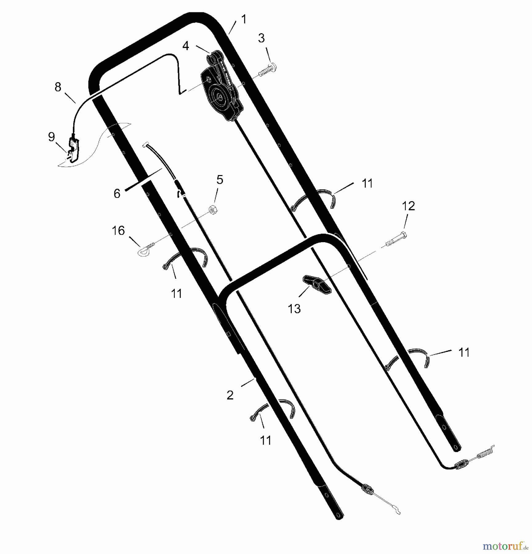  Murray Rasenmäher 22646x6B - Murray Ultra 22