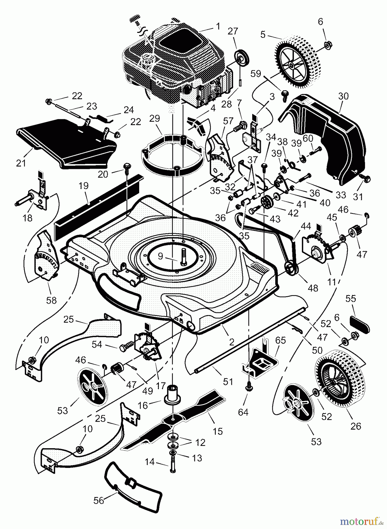  Murray Rasenmäher 22716x192A - B&S/Murray 22