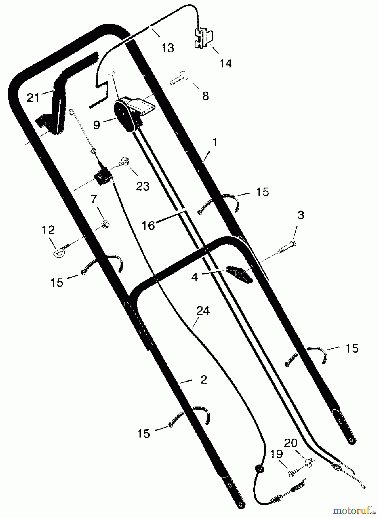 Murray Rasenmäher 22756x192A - B&S/Murray 22