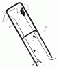 Murray 228610x6A - Ultra 22" Walk-Behind Mower (2001) Ricambi Handle Assembly