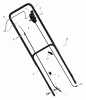 Murray 228610x6B - Ultra 22" Walk-Behind Mower (2001) Ricambi Handle Assembly