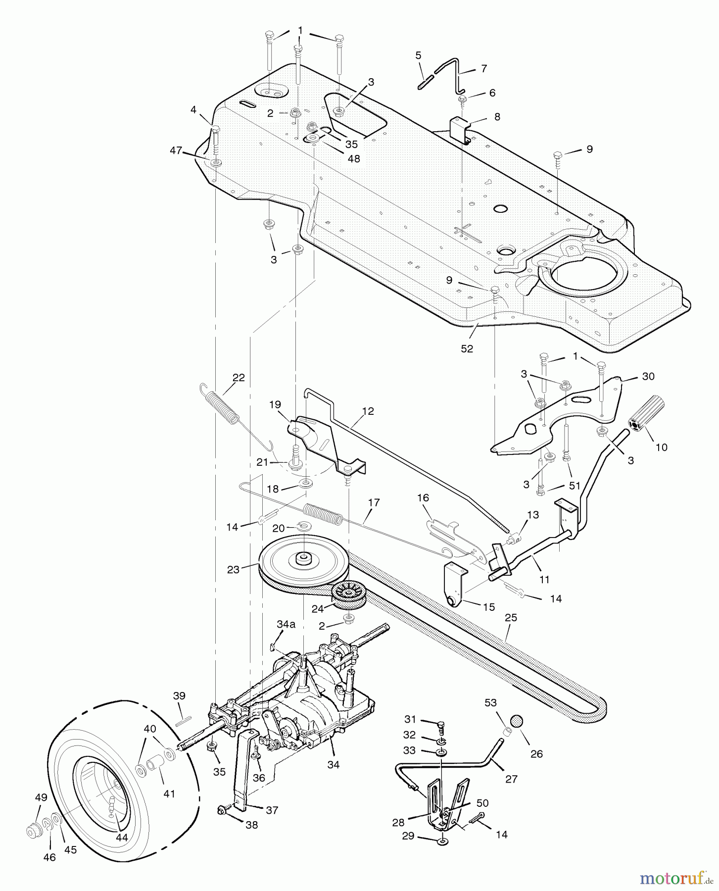  Murray Rasen- und Gartentraktoren 38705x5B - Murray 38