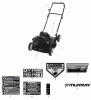 Murray MD20450FC (7800888) - 20" Walk-Behind Mower CE (2012) Ricambi Decal Group (7800864-7800888)