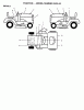 Poulan / Weed Eater 342064 - Poulan Lawn Tractor (2006-06) Ricambi DECALS