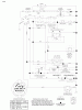 Poulan / Weed Eater PO12597RB (96061034900) - Poulan Lawn Tractor (2012-11) Ricambi SCHEMATIC