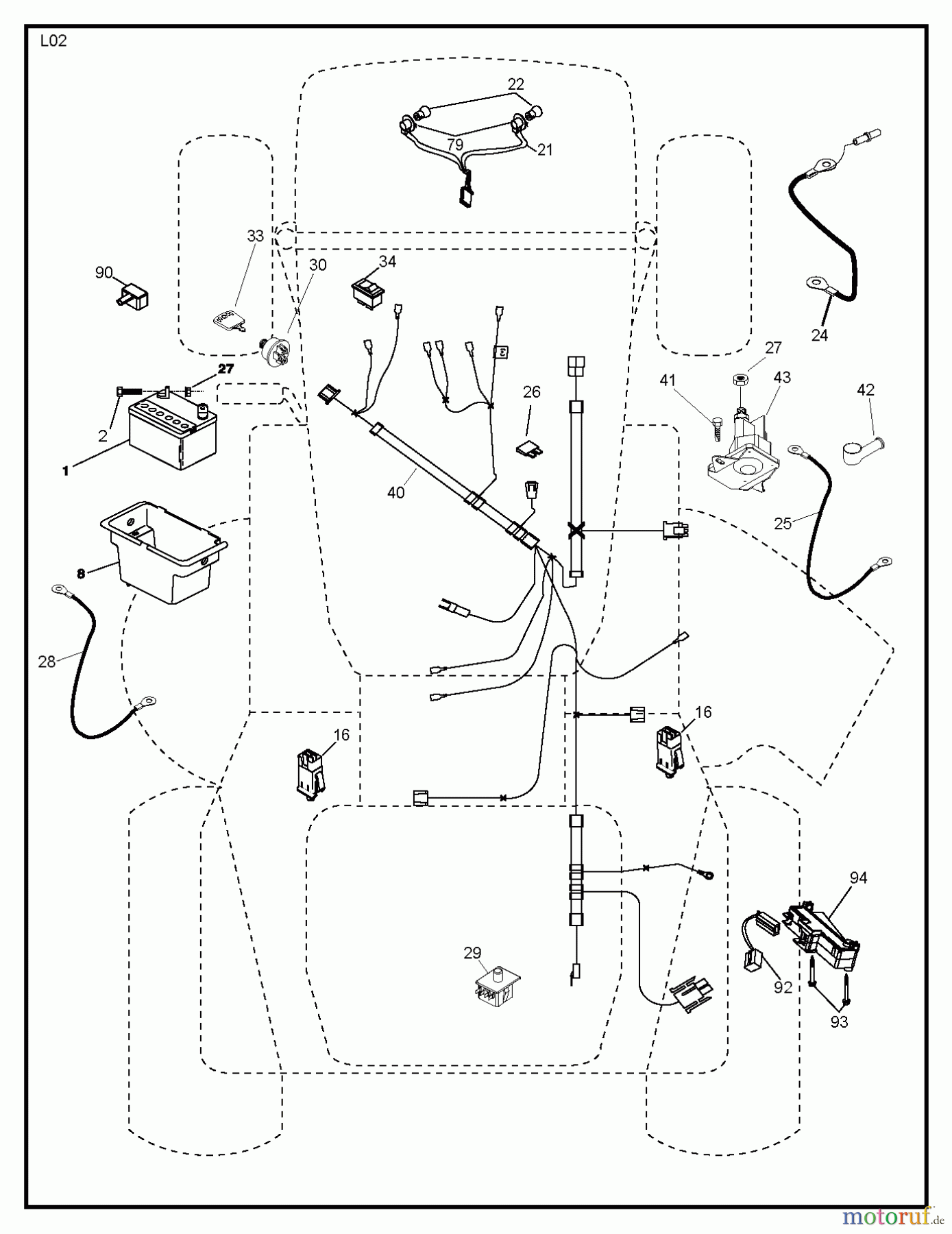 Poulan / Weed Eater Rasen und Gartentraktoren PO15538LT (96018000501) - Poulan Lawn Tractor (2011-08) ELECTRICAL