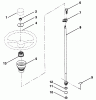 Poulan / Weed Eater PP125R38JA - Poulan Pro Lawn Tractor Ricambi STEERING WHEEL