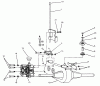 Poulan / Weed Eater PP14H44 - Poulan Pro Lawn Tractor Ricambi TRANSAXLE AND PUMP ASSEMBLY