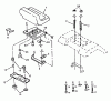 Poulan / Weed Eater PP16H44 - Poulan Pro Lawn Tractor Ricambi SEAT ASSEMBLY
