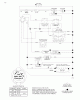 Poulan / Weed Eater PXT175G42 (96016002401) - Poulan XT Lawn Tractor (2011-03) Ricambi SCHEMATIC