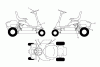 Poulan / Weed Eater WE261 (96024000202) - Weed Eater Lawn Tractor (2011-10) Ricambi DECALS