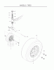 Poulan / Weed Eater 301ZX (966681701) - Poulan Pro 30" Zero-Turn Mower(2012-02) Spareparts WHEELS TIRES