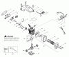 Poulan / Weed Eater 2150LX - Poulan Pro Woodsman Chainsaw Ricambi Engine Assembly
