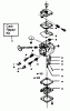 Poulan / Weed Eater PP190 - Poulan Pro Chainsaw Ricambi CARBURETOR-309