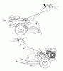 Poulan / Weed Eater CRT170S (96092003100) - Poulan Pro Rear-Tine Tiller (2011-11) Ricambi DECALS