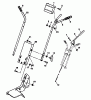 Poulan / Weed Eater PPFT3 - Poulan Pro Front-Tine Tiller Ricambi HANDLE ASSEMBLY
