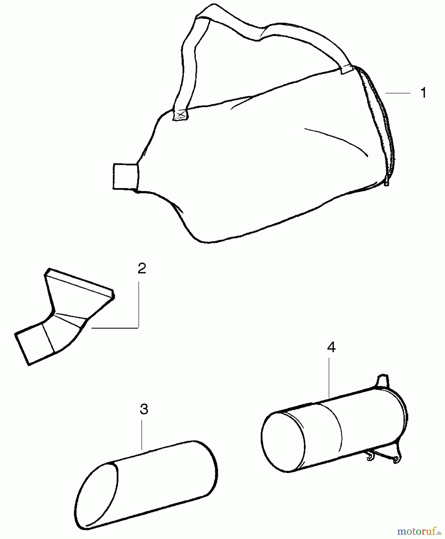 Poulan / Weed Eater Bläser / Sauger / Häcksler / Mulchgeräte PBV200 - Poulan Pro Blower Tube