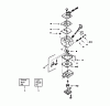 Poulan / Weed Eater PP113 - Poulan Pro String Trimmer Ricambi CARBURETOR ASSEMBLY