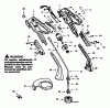 Poulan / Weed Eater PT1200-01 - Poulan Pro Electric Trimmer Listas de piezas de repuesto y dibujos TRIMMER ASSEMBLY