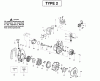 Poulan / Weed Eater PPBVM200LE (Type 2) - Poulan Pro Blower Ricambi Engine Assembly Type 2