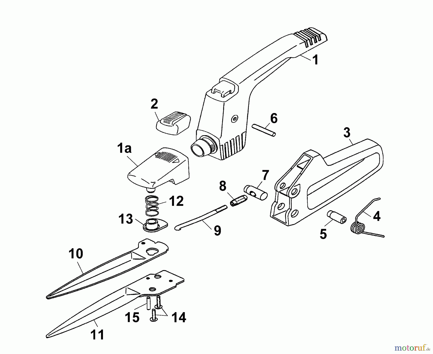 Wolf-Garten Grass shears OL-N 7028003 (2003) Basic machine
