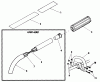Shindaiwa 22F - String Trimmer Listas de piezas de repuesto y dibujos Outer Tube