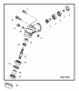 Shindaiwa 65001 - Grass Trimmer Attachment Listas de piezas de repuesto y dibujos Gearcase