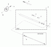 Shindaiwa 65003 - Articulating Hedge Trimmer Attachment Listas de piezas de repuesto y dibujos Outer Tube