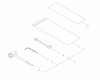 Shindaiwa 78703 - Hedge Trimmer Attachment Listas de piezas de repuesto y dibujos Tool Kit