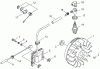 Shindaiwa B45 - Listas de piezas de repuesto y dibujos Flywheel / Ignition Coil