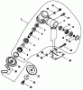 Shindaiwa B450 AUS - String Trimmer / Brush Cutter, S/N: 9023591 - 9093850 Pièces détachées Gearcase