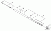 Shindaiwa B450 AUS - String Trimmer / Brush Cutter, S/N: 9023591 - 9093850 Listas de piezas de repuesto y dibujos Main Pipe Assembly
