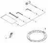 Shindaiwa B450 AUS - String Trimmer / Brush Cutter, S/N: 20003851 - 20004630 Listas de piezas de repuesto y dibujos Tool Set