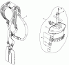 Shindaiwa B450 EMC - String Trimmer / Brush Cutter, S/N: 20008885 - 20012244 Spareparts Debris Shield