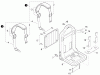 Shindaiwa EB500 - Back Pack Blower, Listas de piezas de repuesto y dibujos Backpack Frame / Harness