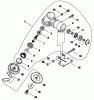 Shindaiwa B530 - String Trimmer / Brush Cutter, S/N: 9018344 - 9099783 Pièces détachées Gear Case
