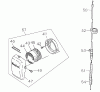 Shindaiwa BP25 - String Trimmer / Brush Cutter Listas de piezas de repuesto y dibujos Air Filter / Throttle Cable