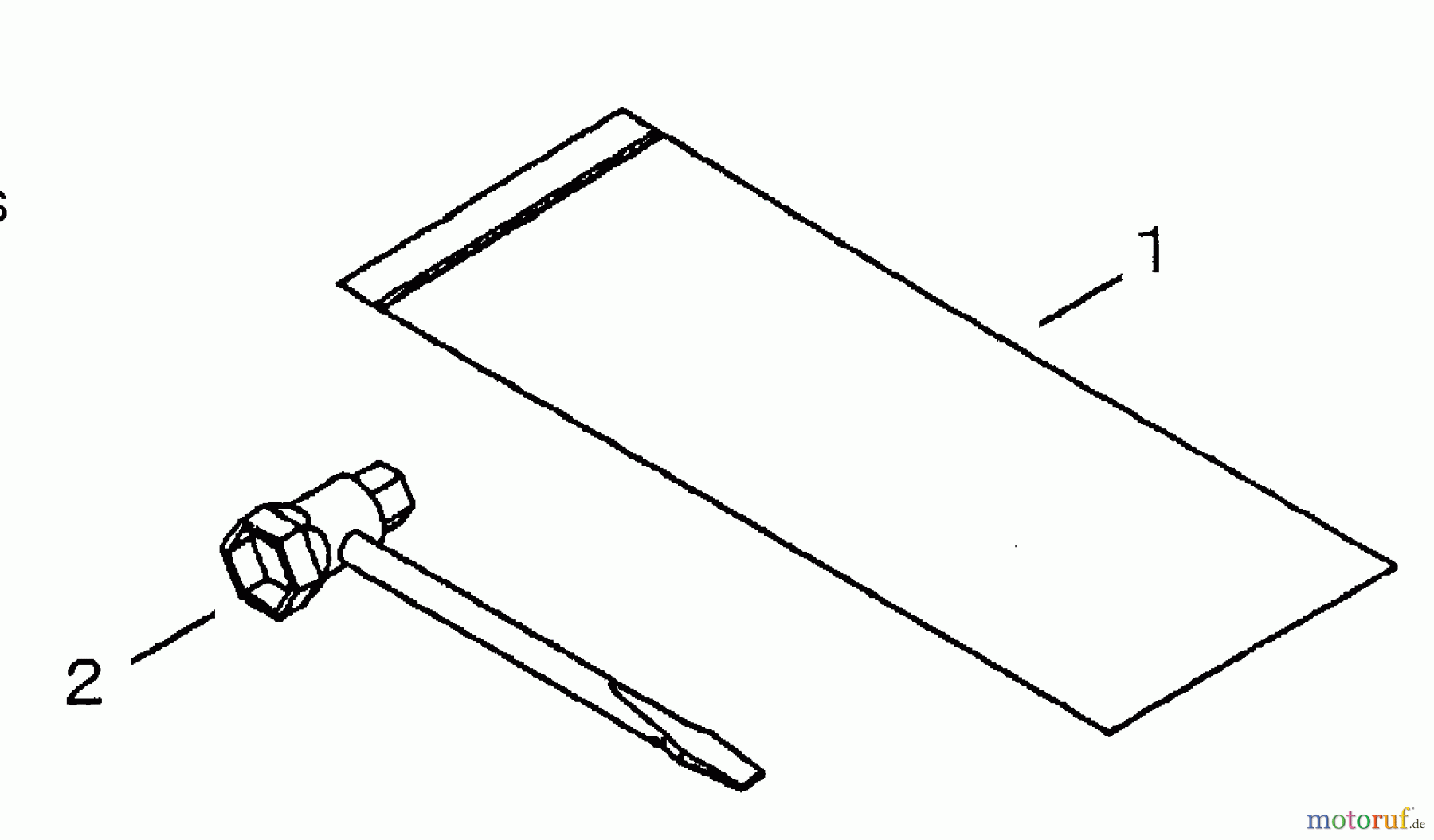  Shindaiwa Trimmer, Faden / Bürste BP30LT - Shindaiwa String Trimmer / Brush Cutter Service Tool Kit
