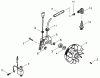 Shindaiwa BP35 - String Trimmer / Brush Cutter, S/N: 9018291 - 9090220 Listas de piezas de repuesto y dibujos Flywheel / Ignition Coil